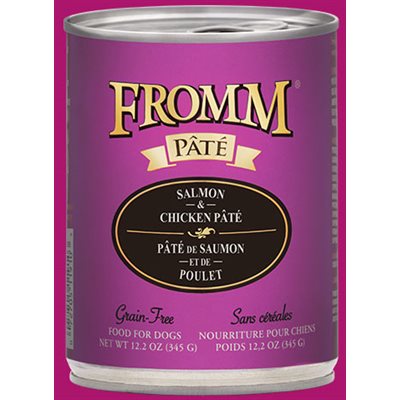 Fromm Gold Conserve Chien Saumon et Poulet 12.2Oz