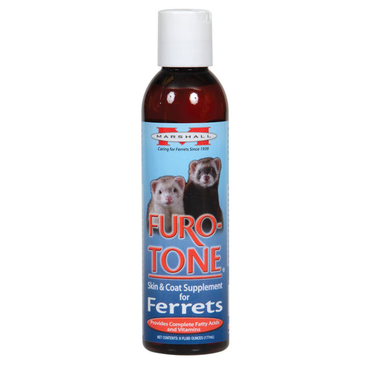 Marshall Furo-Tone – Supplément pour la peau et le pelage des furets – 177 ml (6 fl oz)