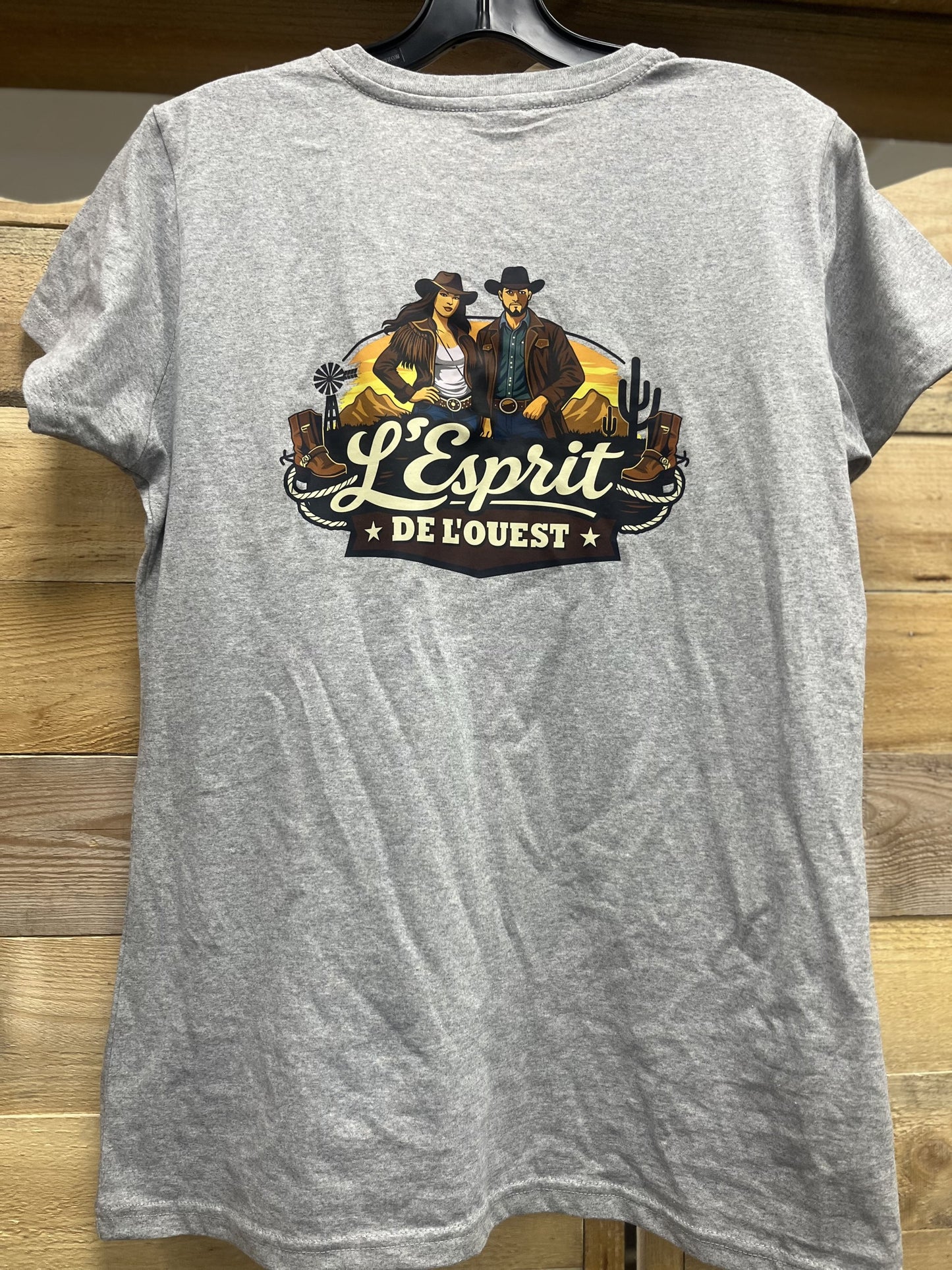 T-shirt / L'esprit de l'ouest / Homme