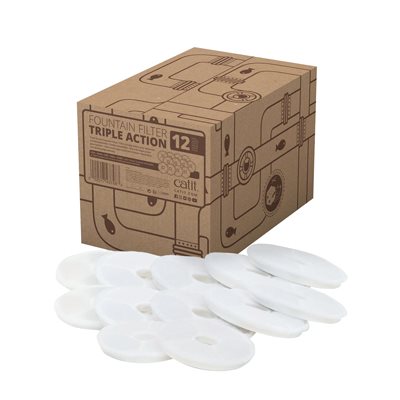 Catit Filtre A Triple Actions paquet de 12