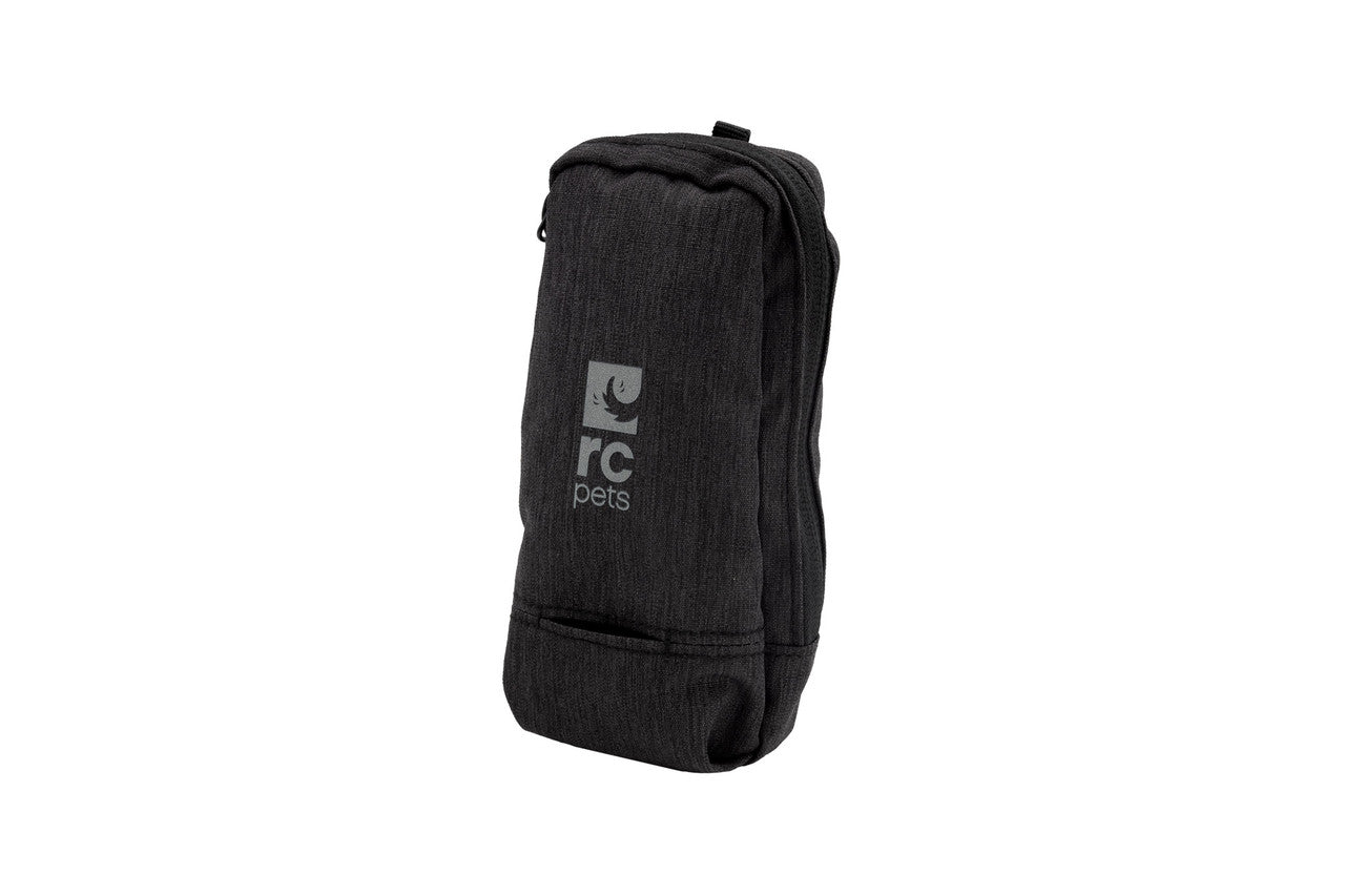 Rc Pets Stroll Leash Bag Heather Black