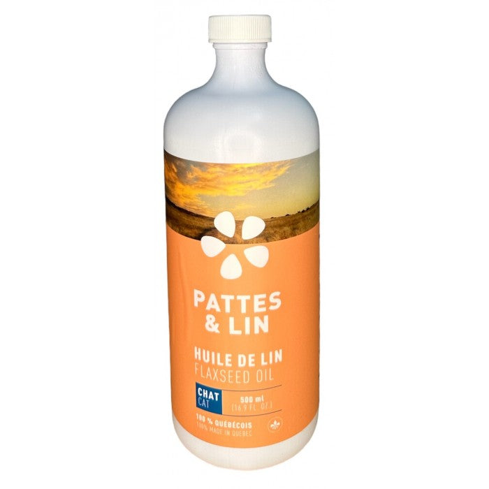 Pattes&Lin huile de lin Chat