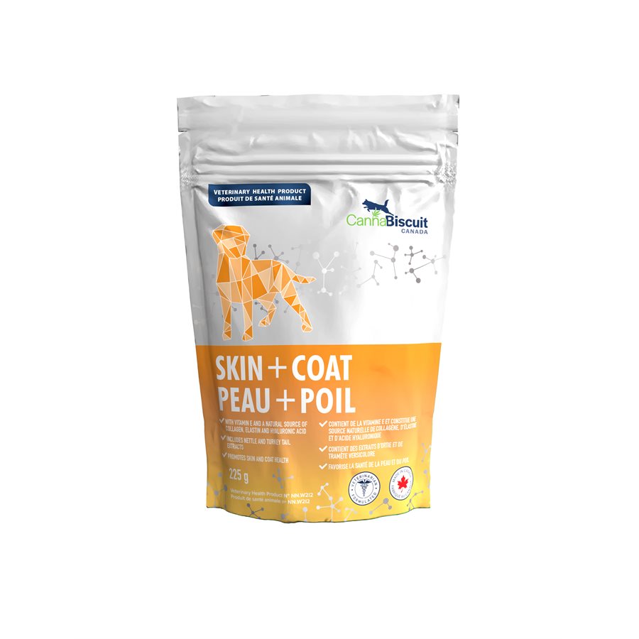 Cannabiscuit Supplément Neutraceutique Formule Peau & Pelage 224g