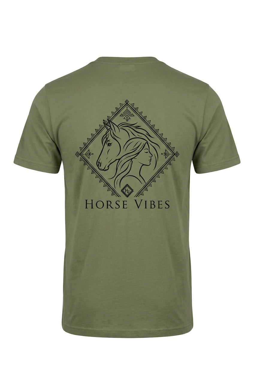 Horse Vibes T-shirt Femme Spirit