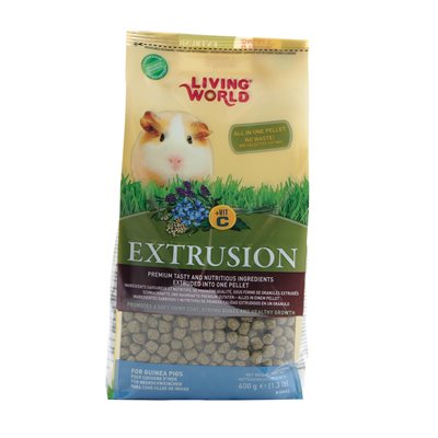 Living world Aliments Extrudés Cobayes, 600G