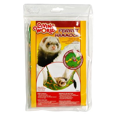 Hamac Living World Pour Furets, Vert