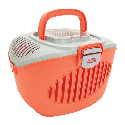 Cage De Transport Paws2Go Living World Rose Et Gris
