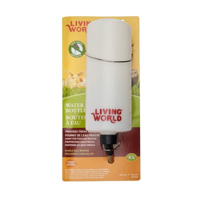 Bouteille à eau Living World pour petits animaux, très grande, 946 ml (32 oz)