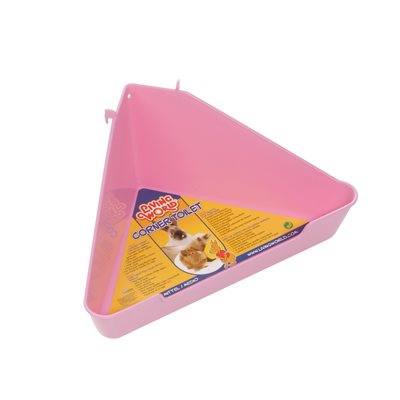 Living world Coin-Toilettes Pour Hamster, Rose