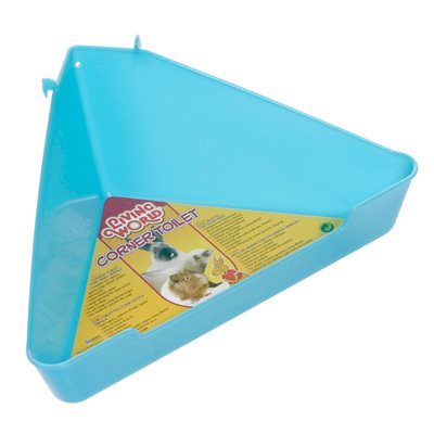 Living World Coin-Toilettes Pour Hamster, Grand, Bleu-Vert
