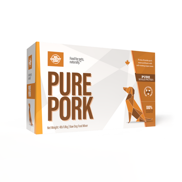 Big Country Raw Pure Porc 4Lbs