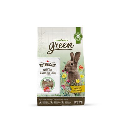 Aliment Botanicals Living World Green Pour Lapins Adultes, 2.75kg