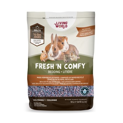 Litière Fresh ’N Comfy Living World, confetti, 10 L (610 po3)