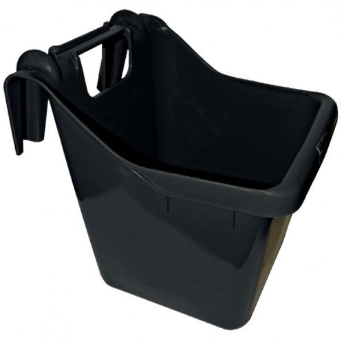 FORTIFLEX Mangeoire Over Fence, 16 Qt / 15 L – Noir