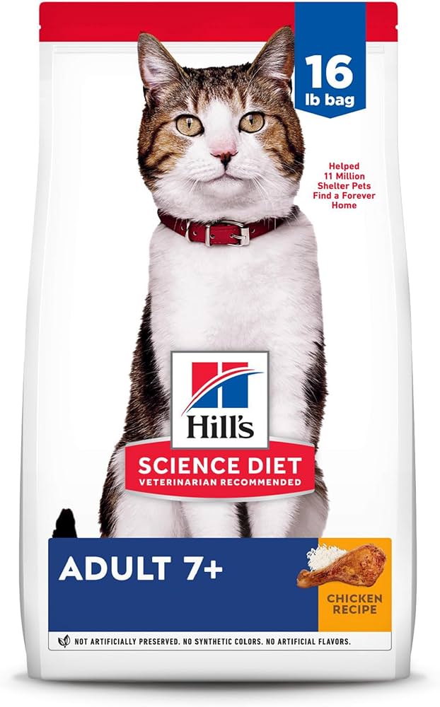 Hill's Science Diet Sénior 7+ Chat Poulet 16 LB