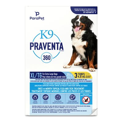 K9 Praventa 360 Tres Grand Chien (3 Tubes)
