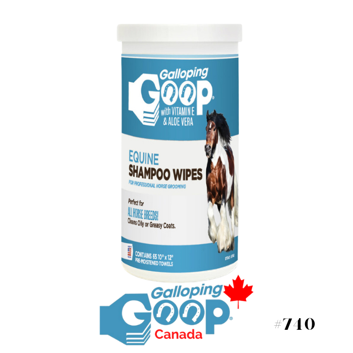 Galloping Goop – Lingettes Nettoyantes Sans Rinçage
