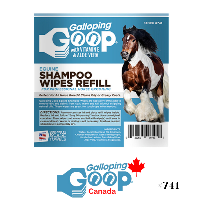 Galloping Goop – Lingettes Nettoyantes Sans Rinçage
