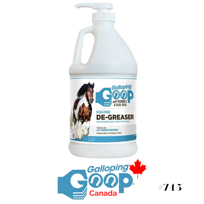 Galloping Goop Nettoyant Dégraissant Naturel pour Chevaux 3.8L