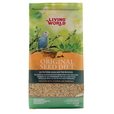 Graines Living World pour perruches ondulées, 1 kg (2,2 lb)