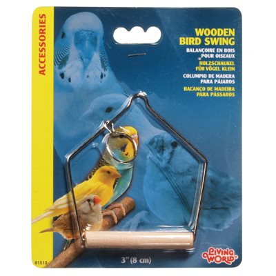 Balancoire En Bois 7.5Cm