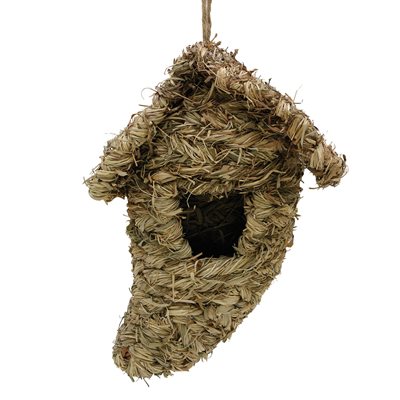 Nid Living world Pour Oiseau, Cône en Foin De Verger