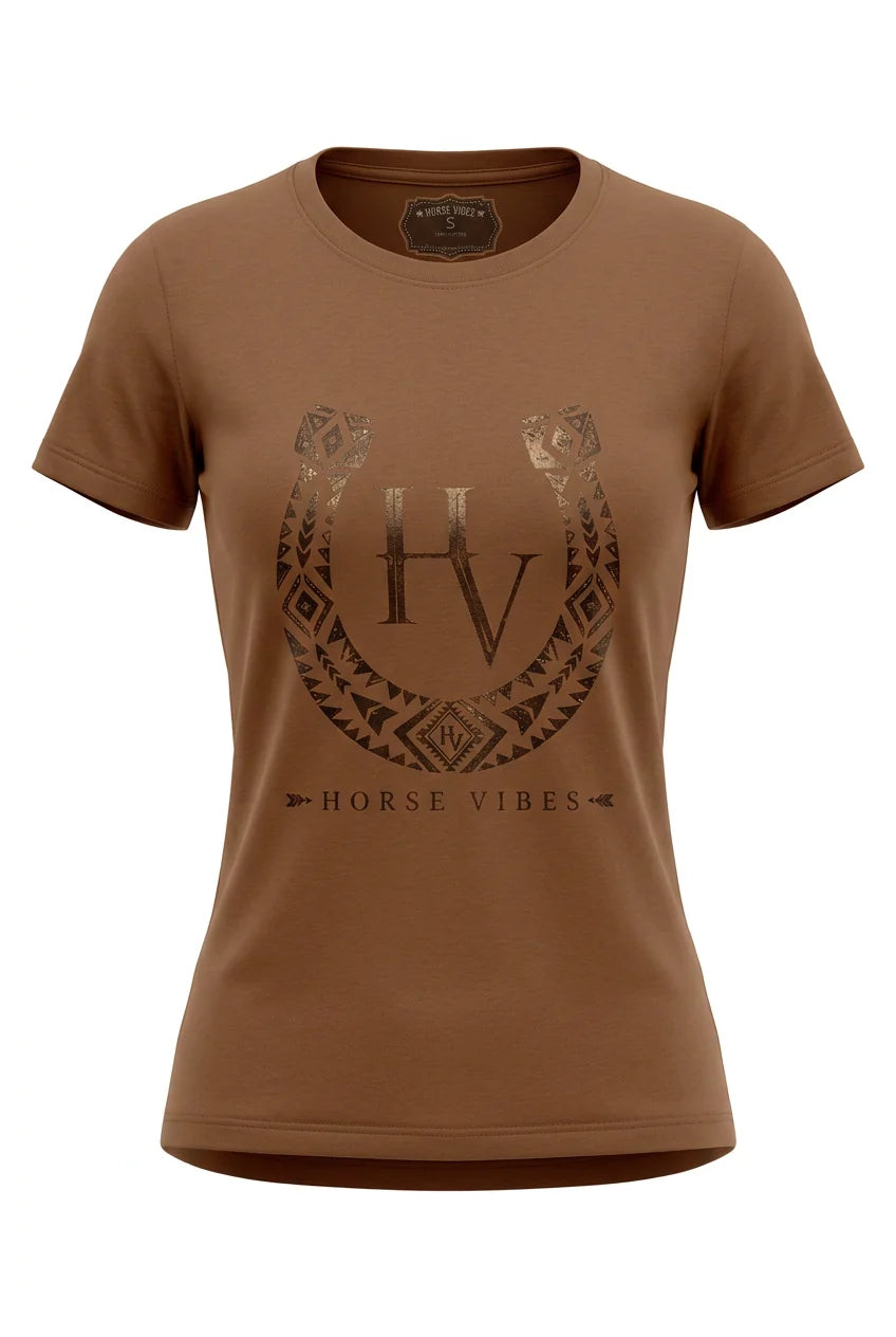 Horse Vibes T-shirt Femme Lucky HV