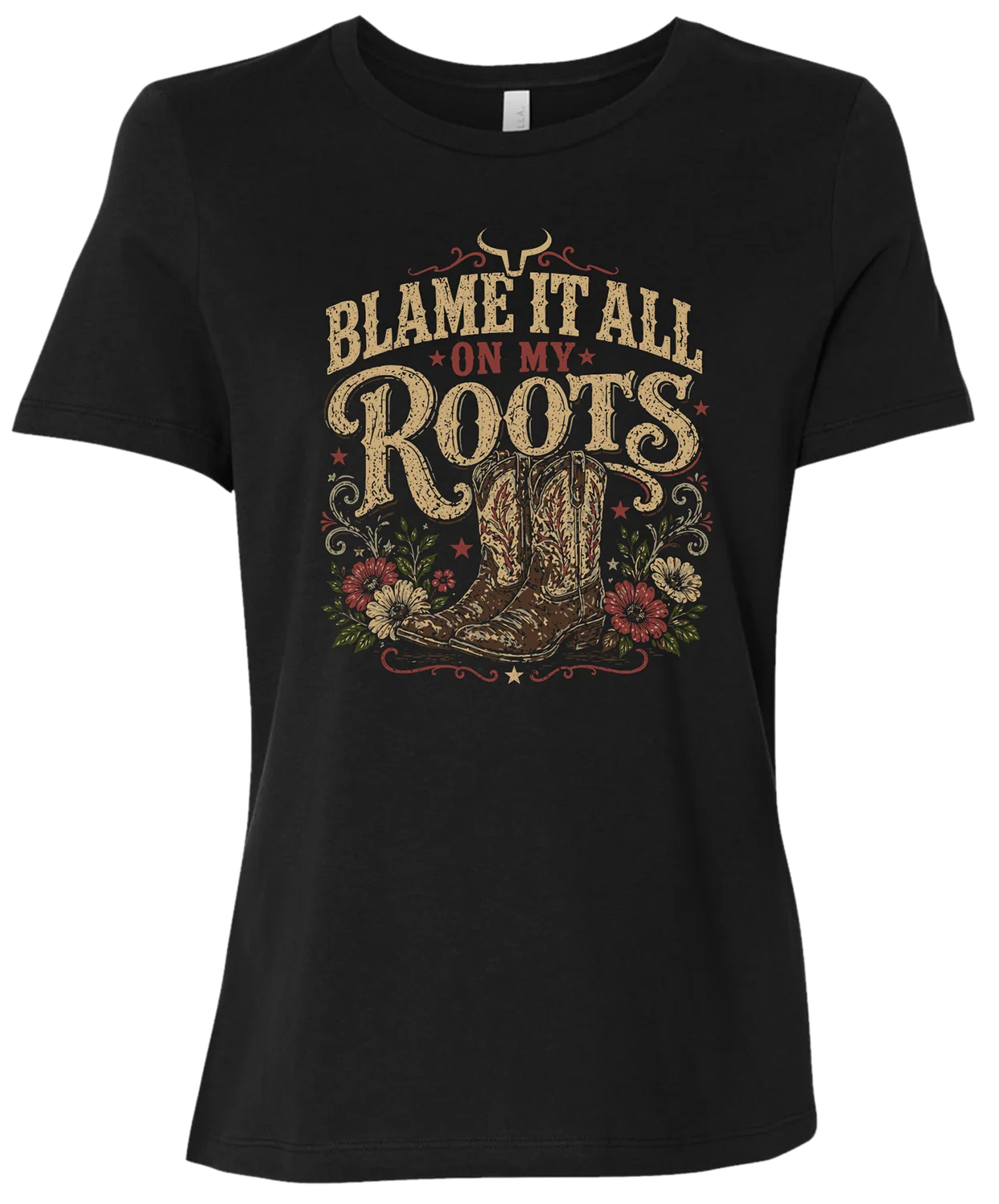 Ranch Brand | T-Shirt Femme Roots | Noir
