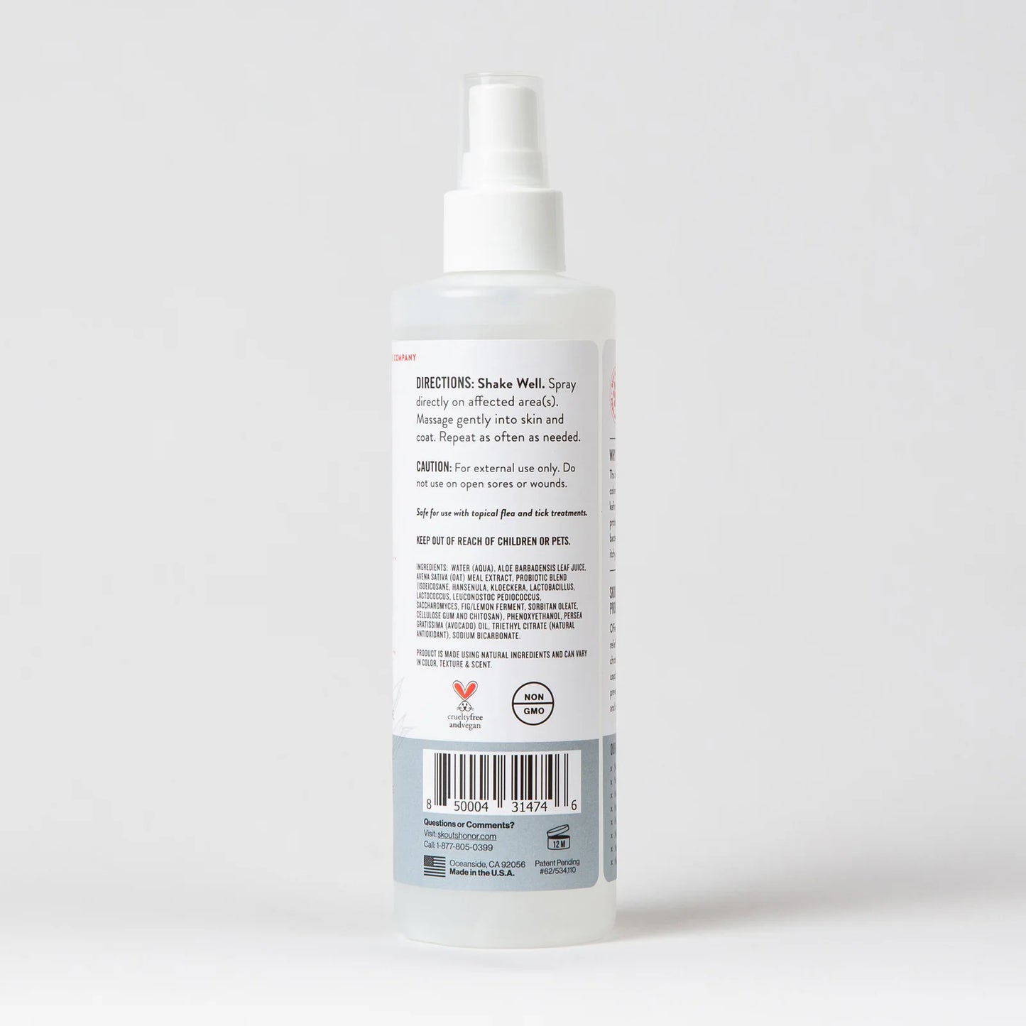 Spray anti-démangeaisons probiotique 237 ML