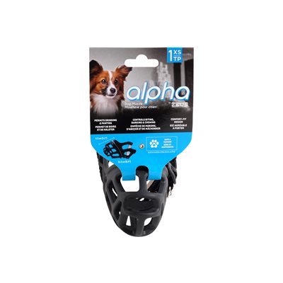 Zeus Muselière Alpha Pour Chien Grandeur 1 Très Petite