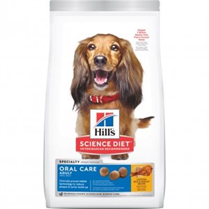 Hill's Science Diet Santé Dentaire Chien Poulet Riz & Orge 15 LB
