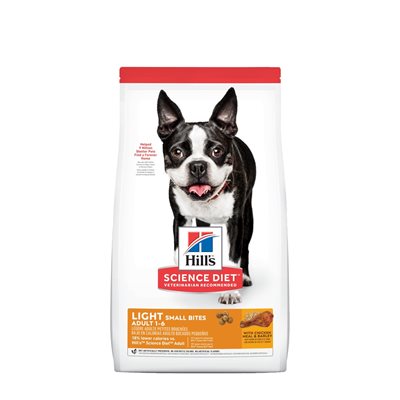Hill's Science Diet Légère Chien Petites Bouchées avec Poulet & Orge 5 LB