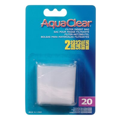 Aquaclear Sacs Pour Masse Filtrante Pour 20