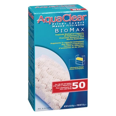 Biomax Pour Aquaclear 50, 125 G-V