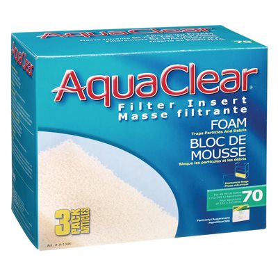Aquaclear -70- Sachet De Mouse Filtrante