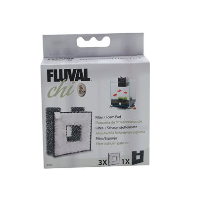 Bloc de mousse et plaquette filtrante Chi Fluval de rechange