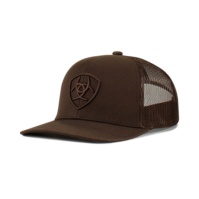 Ariat Casquette Snapback pour Homme Brun