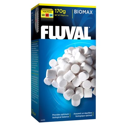 BIOMAX pour filtres submersibles Fluval U2, U3 et U4, 110 g (3,9 oz)