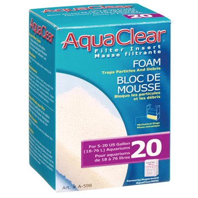 Bloc de mousse filtrante pour AquaClear 20/Mini