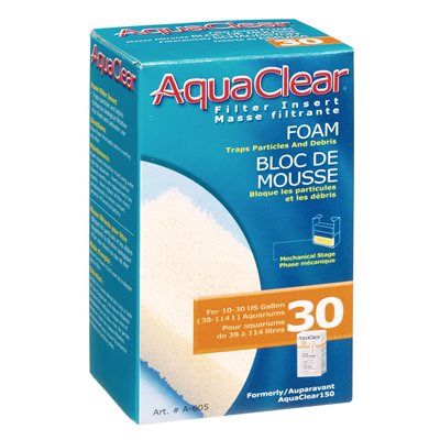 Aquaclear 30 Bloc De Mousse Filtrante