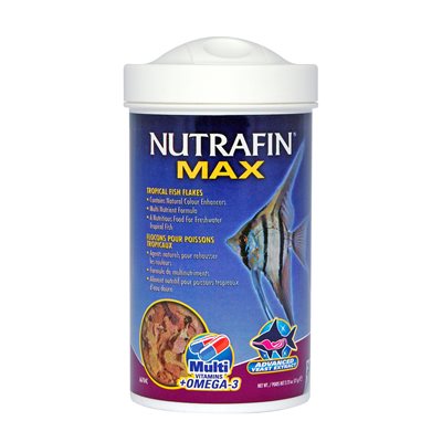Flocons Nutrafin Max pour poissons tropicaux, 77 g (2,72 oz)