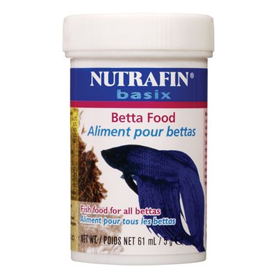 Aliment lyophilisé Nutrafin basix pour bettas, 5 g (0,1 oz)