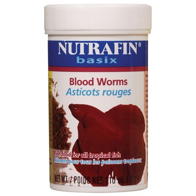 Asticots rouges lyophilisés Nutrafin basix, 9 g (0,3 oz)