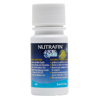 Traitement de l’eau du robinet Aqua Plus Nutrafin, 30 ml (1 oz liq.)
