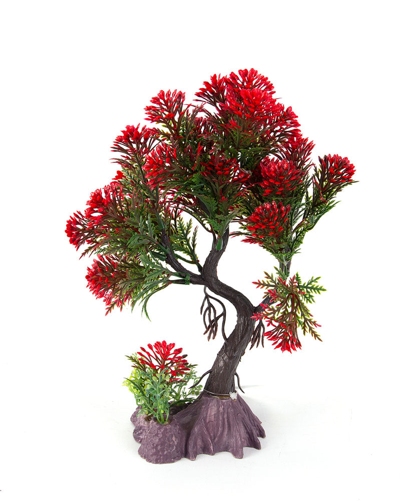 AQUA-FIT – Plante en plastique “Red Pine Bonsai” 8"