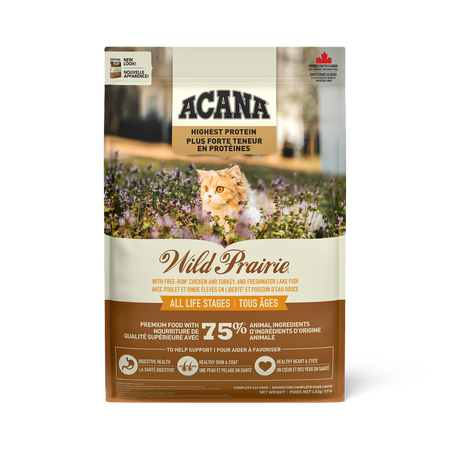 Acana Chat Prairies Sauvages (Wild Prairie) 4.5Kg