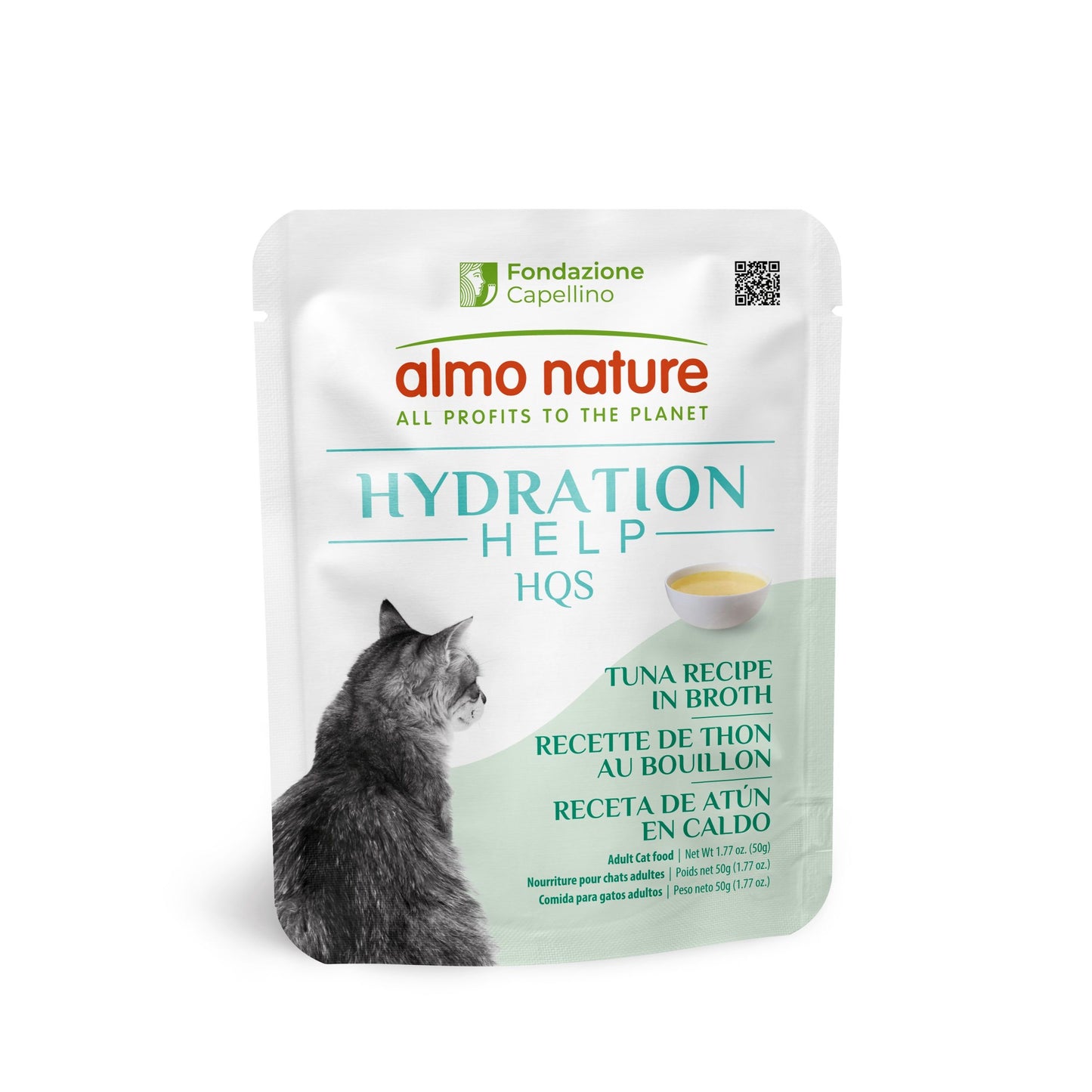 Almo Nature Hqs Hydration Help Chat - Recette De Thon Au Bouillon 50gr