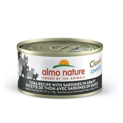 Almo Classic Complete Chat Thon Avec Sardines En Sauce 70G