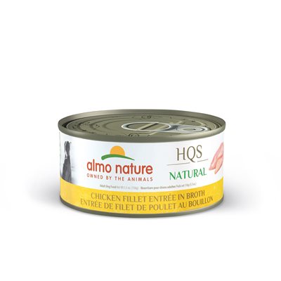 Almo Nature Hqs Natural Chien Entrée, Filet De Poulet En Bou
