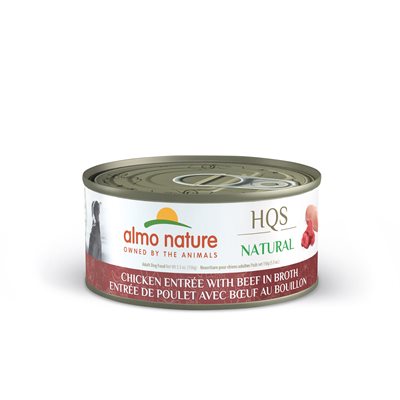Almo Nature Hqs Natural Chien Entrée, Filet De Poulet Avec B